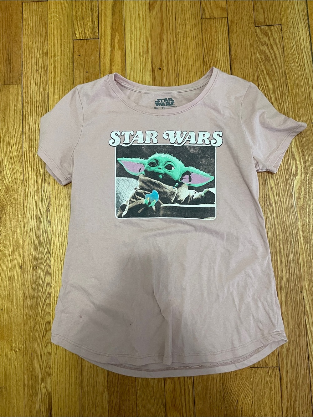 Fifth Sun Pink Star Wars The Child Graphic Tee